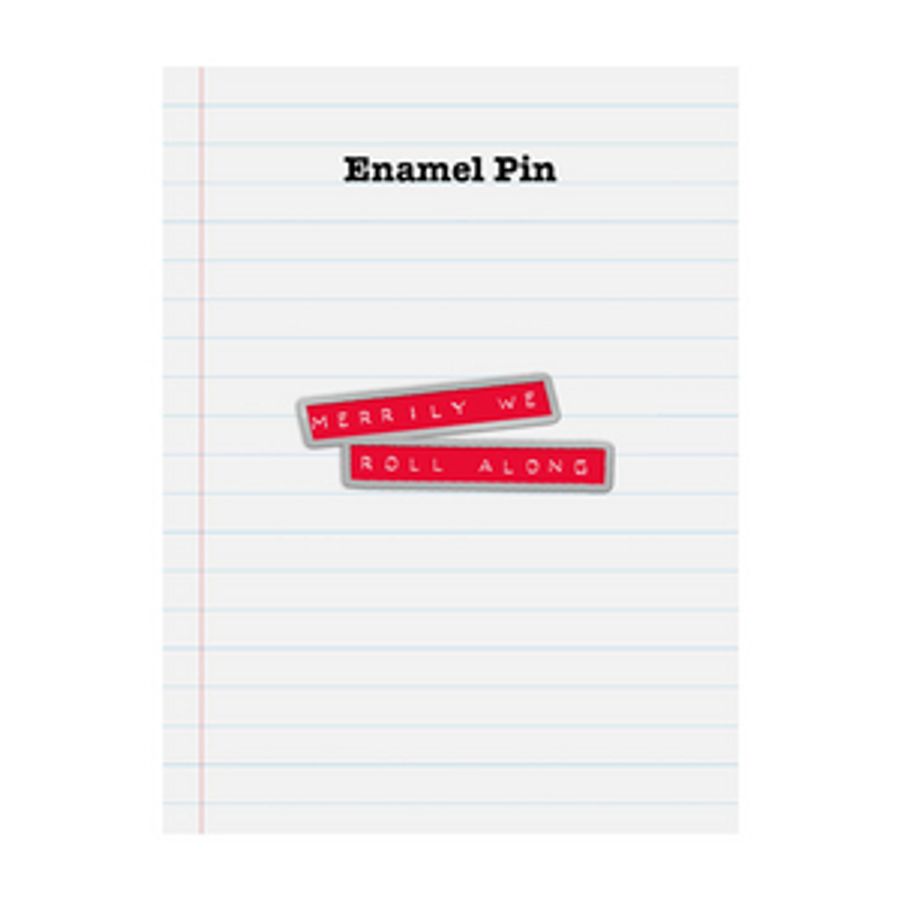 Merrily We Roll Along Logo Pin image