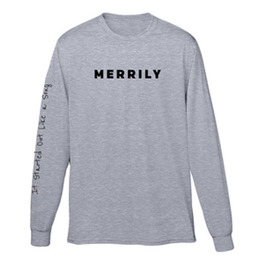 Merrily We Roll Along Sondheim Song Long Sleeve image