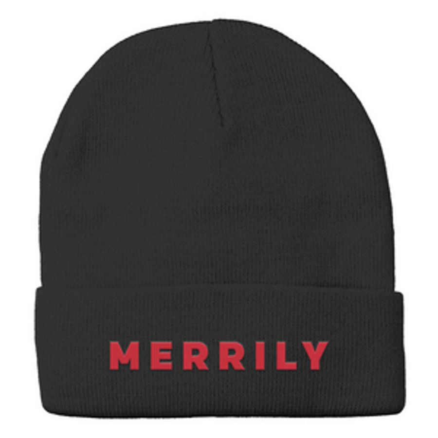 Merrily We Roll Along Beanie image