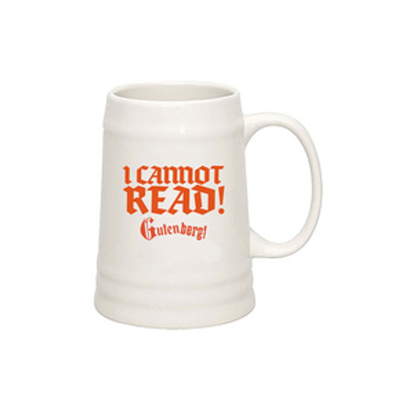 Gutenberg The Musical Cannot Read Mug image