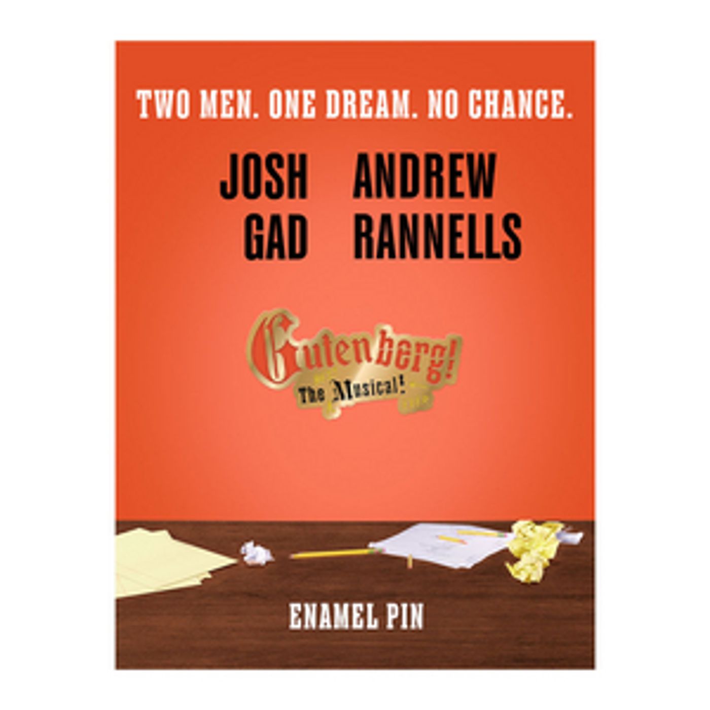 Gutenberg The Musical Logo Pin image