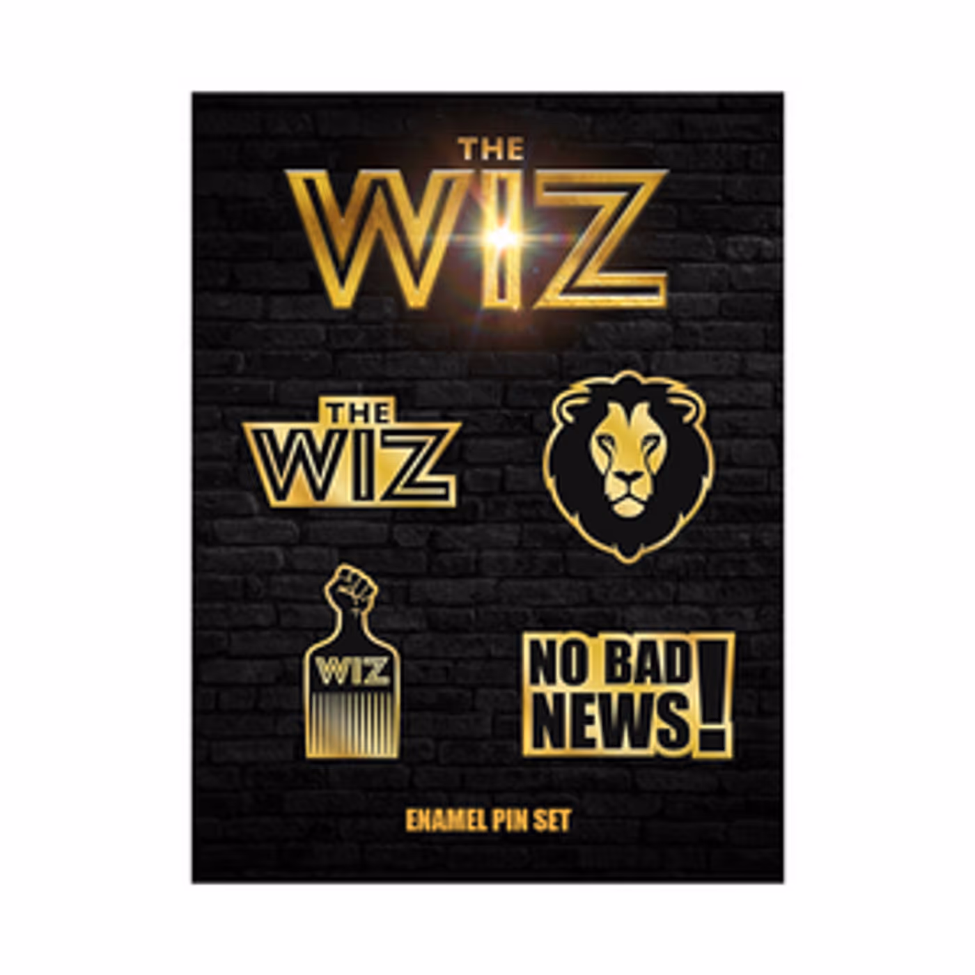 The Wiz Enamel Pin Set image