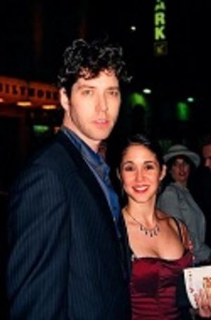 James Barbour (Leon Czolgosz) and girlfriend Dana Stackpole

 Photo