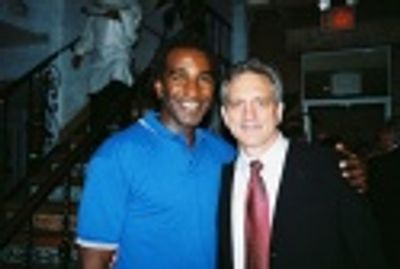 Norm Lewis (performed "Sailing") and
Martin Vidnovic (performed "Stars")  Photo
