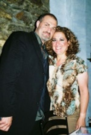 Marc Kudisch (performed "Fate") and Mary Testa (performed "The Thrill is Gone"). Both Photo