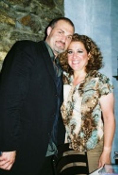Marc Kudisch (performed "Fate") and Mary Testa (performed "The Thrill is Gone"). Both Photo