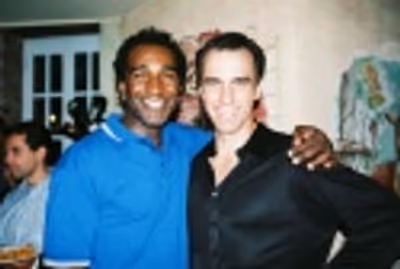 Norm Lewis and William Michals
(performed "Some Enchanted Evening")  Photo