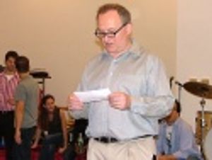 Adrian Bryan-Brown welcomes the press Photo