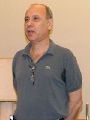 along with fellow book writer, Marshall Brickman Photo