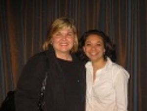 Debra poses with director Jen Bender  Photo