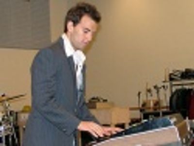 Daniel at the Keyboard Photo