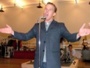 Christian strikes a pose Photo