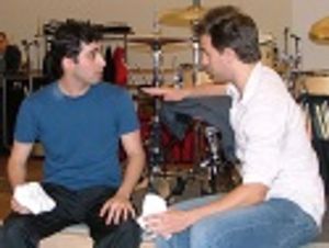 Frankie Valli and Bob Gaudio make a deal Photo