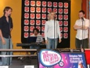 Benjamin Schrader, Amy Spanger and Joe Cassidy Photo