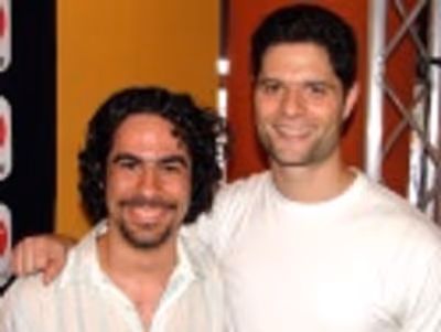 Alex and composer Tom Kitt Photo