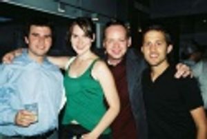 Brian Lowdermilk, Kait Kerrigan, Jamie McGonnigal (NYMF Founding Producer) and Denver Photo