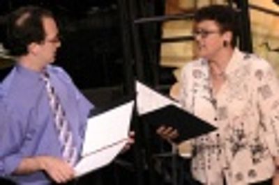 Jedidiah Cohen (Marty) and Barbara Rosenblat (Judy)

 Photo