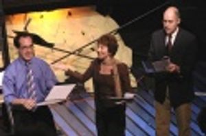 Jedidiah Cohen (Marty), Cheryl Stern (Sheila), and Ron Trenouth (Murray) Photo