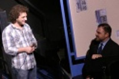 Jeff Marx begs Gerard Alessandrini for a sample of his "Yoko Ono" parody to the tune  Photo