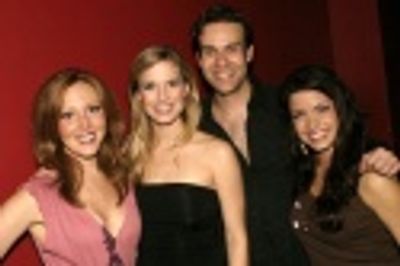 Hollie Howard (Holly), Allison Spratt (Faith), Richard Todd Adams (Brett), and Sarah  Photo