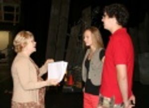 Danielle Ferland, Emily Higgins and Sean Crosley Photo