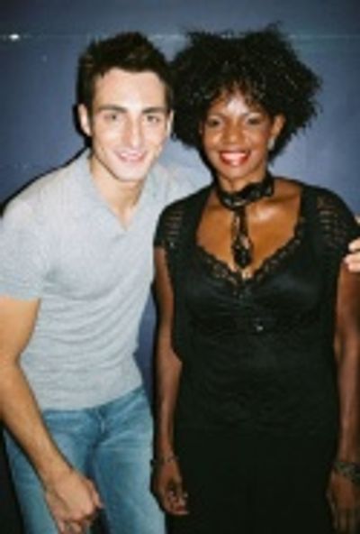 Scott Nevins and Melba Moore  Photo