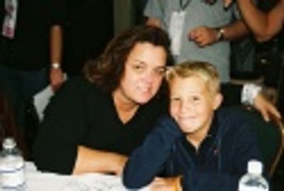 Rosie with son Parker  Photo