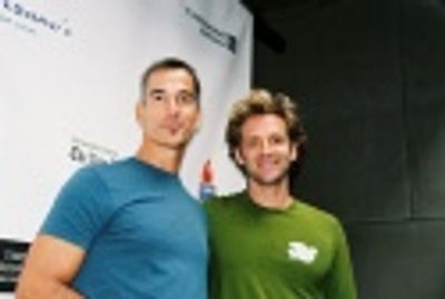 Jerry Mitchell (Award Winning Choreographer) and Malcolm Gets (Amour)  Photo