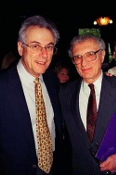 Jeffrey Lyons (NBC's Theater and Film Critic) and Sheldon Photo