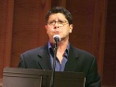 Spamalot's Michael McGrath debuting "Positoovity" - a song
for the upcoming "The Lit Photo