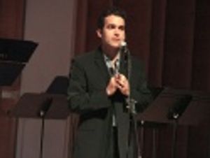 Brian then sang "Love Can't Be Denied" from The Ice Queen Photo