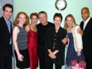 Brian d'Arcy James, Jennifer Hope Wills, Judy Kuhn, Alan Menken,
Lynn Ahrens, Kerry  Photo