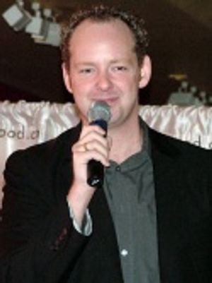 Jamie McGonnigal introduces the host for the show... Photo