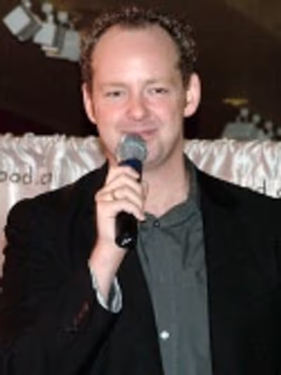 Jamie McGonnigal introduces the host for the show... Photo