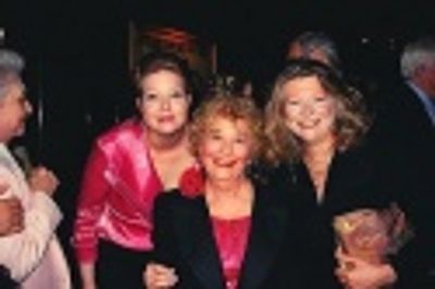 Maya Gottfried, Charlotte Rae and Jane Lahr (Burt Lahr's daughter and granddaughter) Photo