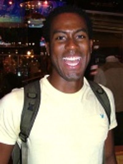 Rashad had a blast - can't you tell? Photo