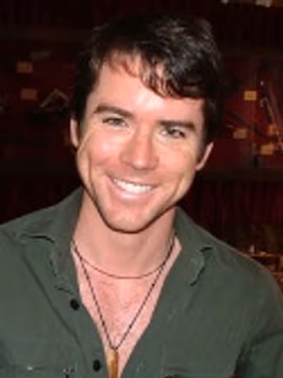 Christian Campbell came to support his
girlfriend, Nicole Snelson Photo