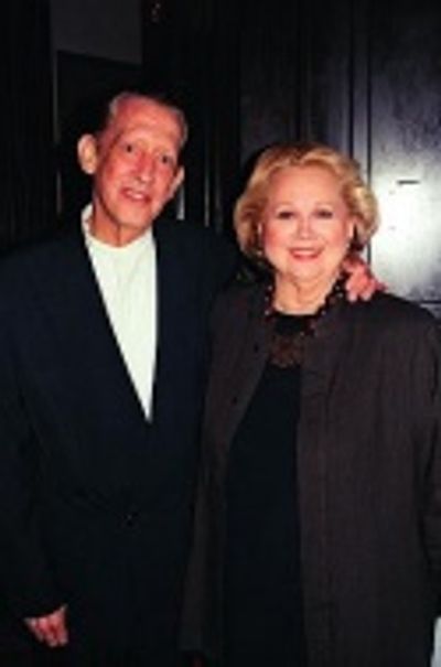 Wally Harper (Musical Director, Pianist) and Barbara Cook Photo