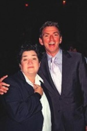 Lea Delaria and Michael Patrick King (Event Host and Creator of Sex in the City) Photo