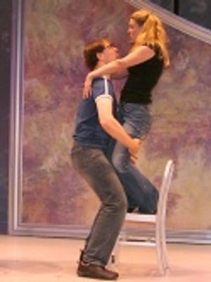 John Bolton gives Heather a lift Photo