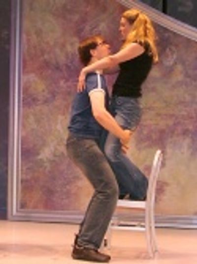 John Bolton gives Heather a lift Photo