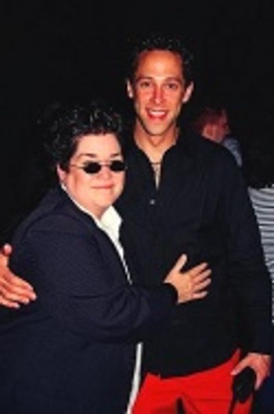 Lea Delaria and Andy Scheer (Program and Special Events Manager)  Photo