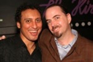 Aasif Mandvi and Ron Russell (Director) Photo