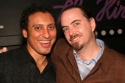 Aasif Mandvi and Ron Russell (Director) Photo