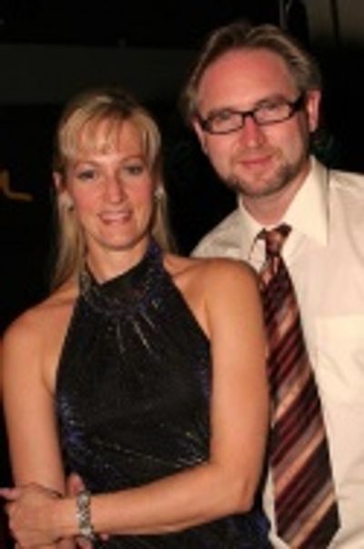 Sharon Richardson & Vern Thiessen (Playwright) Photo