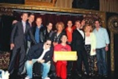 A perfect ending to a wonderful evening!  Photo