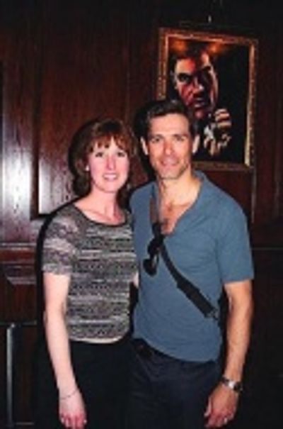
Del Miskie (Dresser) and David Elder (Billy Lawlor)  Photo
