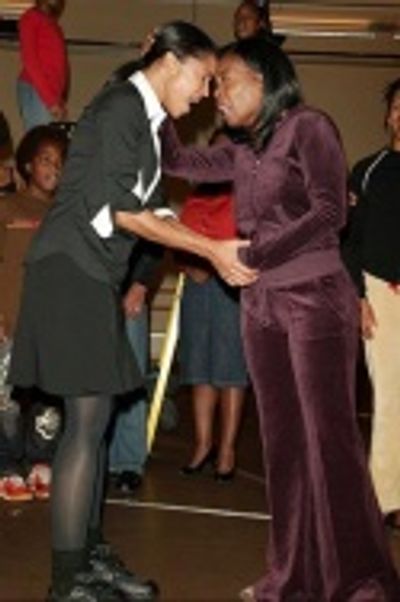 LaChanze & Renee Elise Goldsberry  Photo