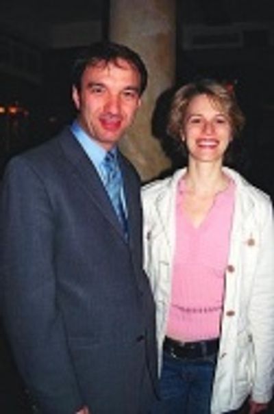 Ilir Rizaj (Tony's DiNapoli Restaurant - Manager) and Jessica Kostival  Photo