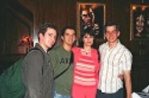 
Mike Warshaw (Waiter/Ensemble), Kevin Worley (Ensemble, u/s Billy Lawlor), Beth and Photo